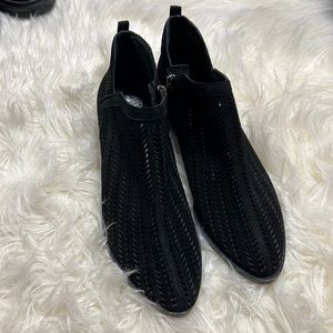 Vince camuto back suede booties